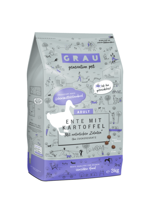 GRAU suha hrana za pse - Patka sa krumpirom - 3kg